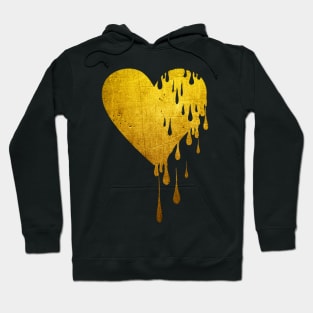 Bleeding Gold Heart Hoodie